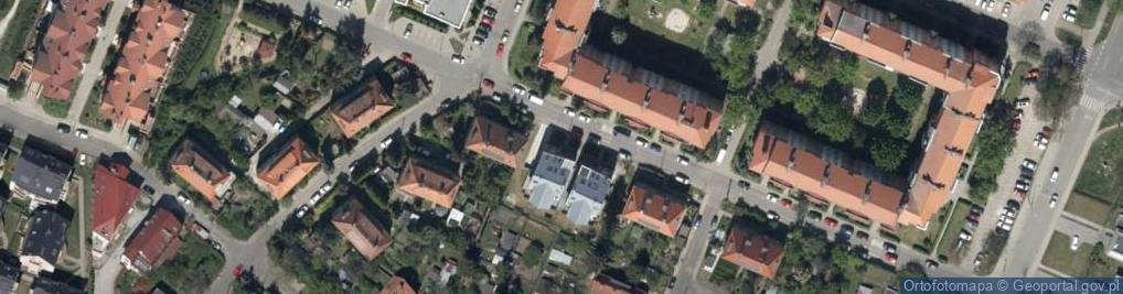 Zdjęcie satelitarne Zefirowa ul.