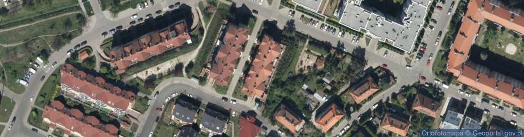 Zdjęcie satelitarne Zefirowa ul.