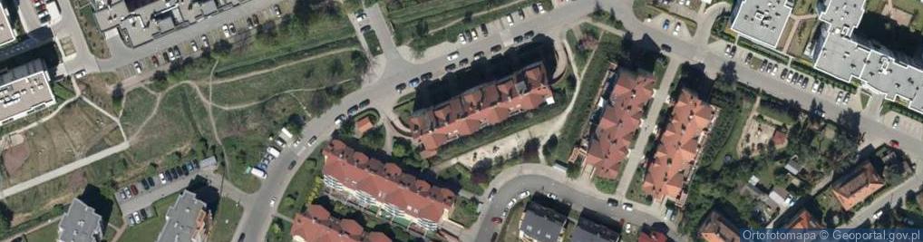 Zdjęcie satelitarne Zefirowa ul.