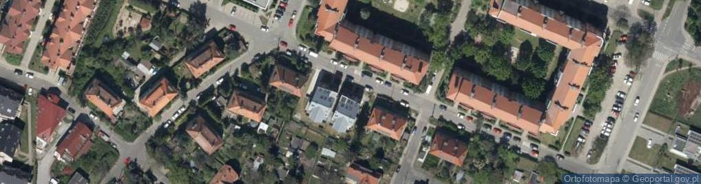 Zdjęcie satelitarne Zefirowa ul.