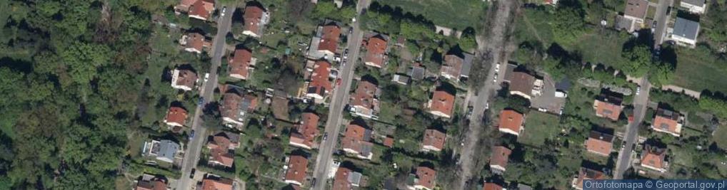 Zdjęcie satelitarne Żeglarska ul.