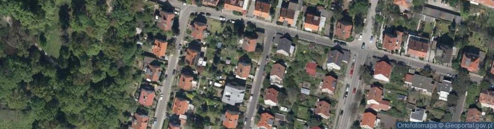 Zdjęcie satelitarne Żeglarska ul.