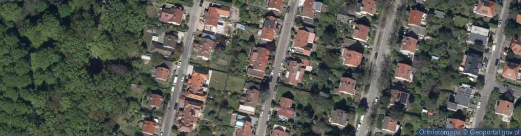 Zdjęcie satelitarne Żeglarska ul.