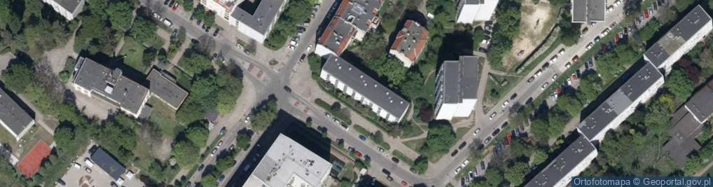 Zdjęcie satelitarne Żelazna ul.