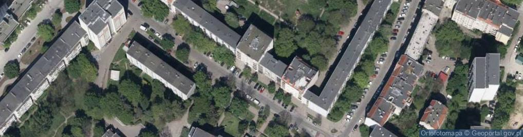 Zdjęcie satelitarne Żelazna ul.