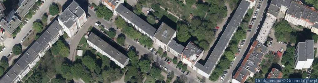 Zdjęcie satelitarne Żelazna ul.
