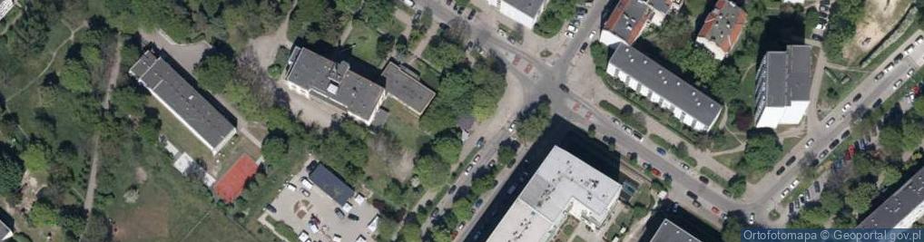 Zdjęcie satelitarne Żelazna ul.