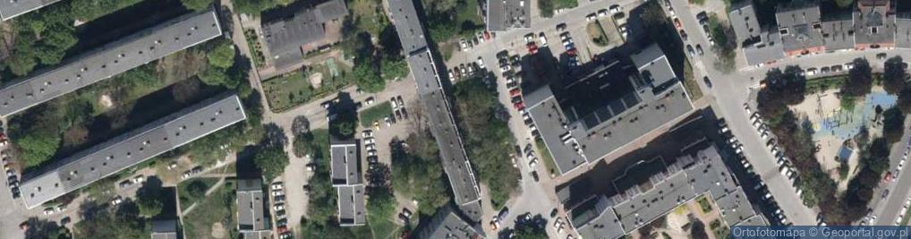 Zdjęcie satelitarne Żelazna ul.