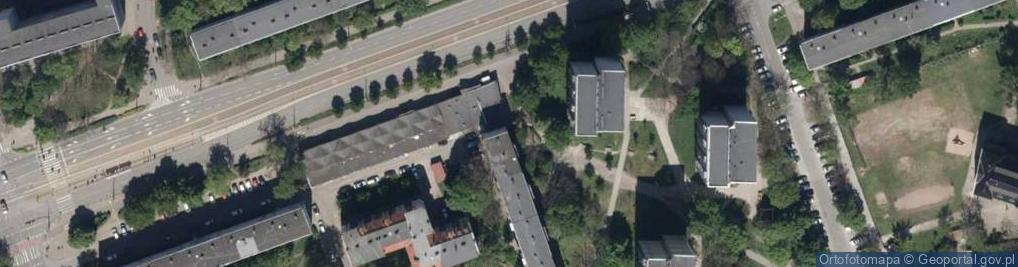 Zdjęcie satelitarne Żelazna ul.