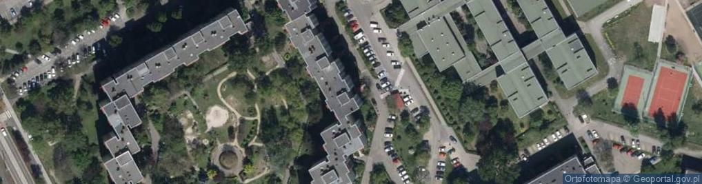 Zdjęcie satelitarne Zemska ul.