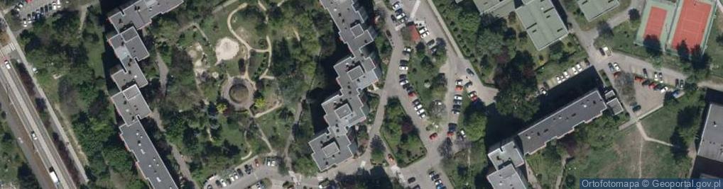 Zdjęcie satelitarne Zemska ul.