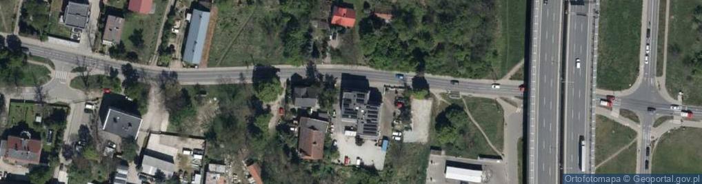 Zdjęcie satelitarne Żernicka ul.