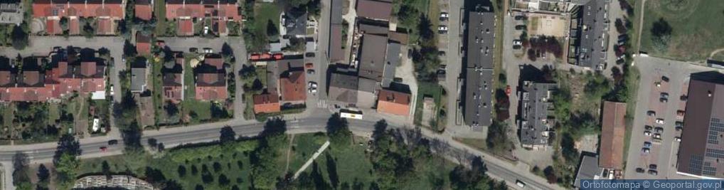 Zdjęcie satelitarne Żernicka ul.
