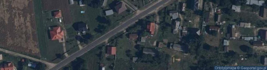 Zdjęcie satelitarne Żebrak ul.