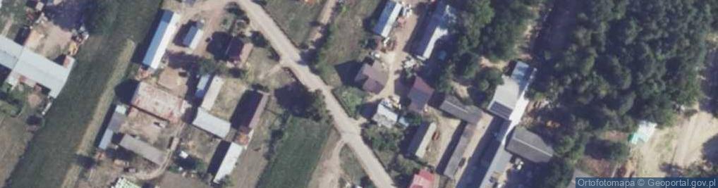 Zdjęcie satelitarne Żebry-Wierzchlas ul.