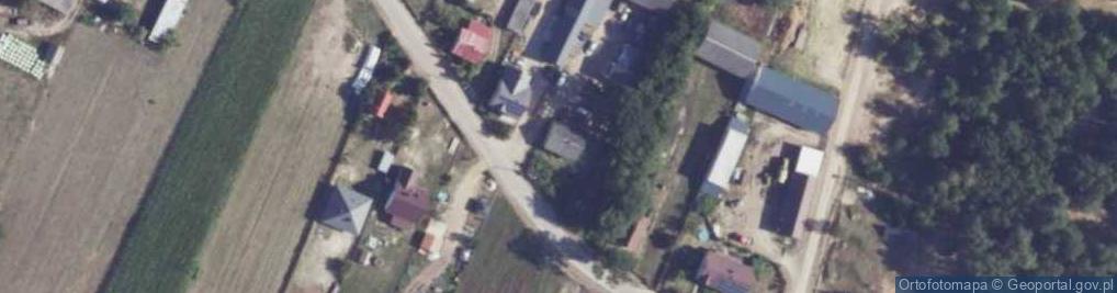 Zdjęcie satelitarne Żebry-Wierzchlas ul.