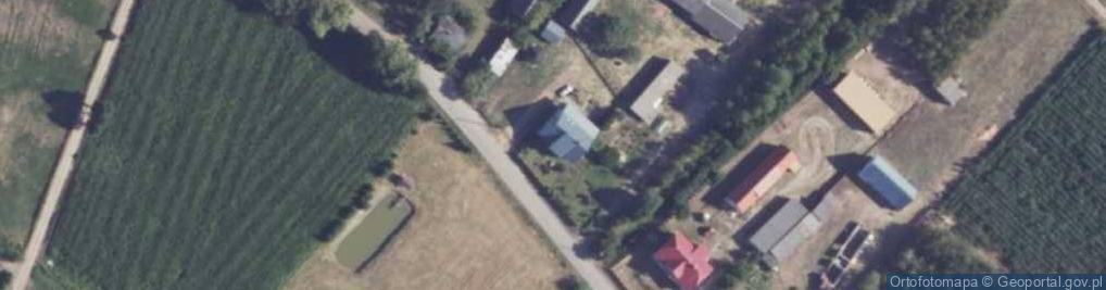 Zdjęcie satelitarne Żebry-Wierzchlas ul.