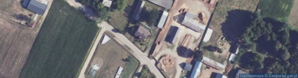 Zdjęcie satelitarne Żebry-Wierzchlas ul.