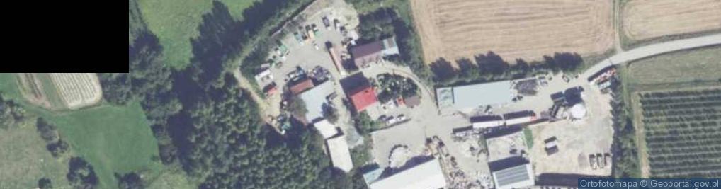Zdjęcie satelitarne Zegartowice ul.