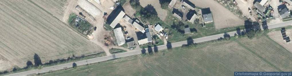 Zdjęcie satelitarne Żelazkowo ul.