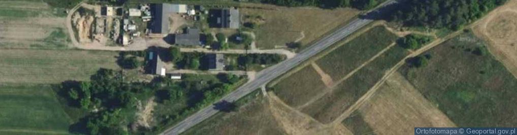 Zdjęcie satelitarne Żelazowice ul.