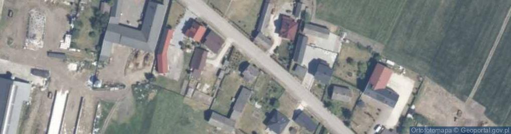 Zdjęcie satelitarne Żelisławice ul.