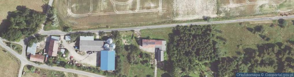 Zdjęcie satelitarne Żeliszów ul.