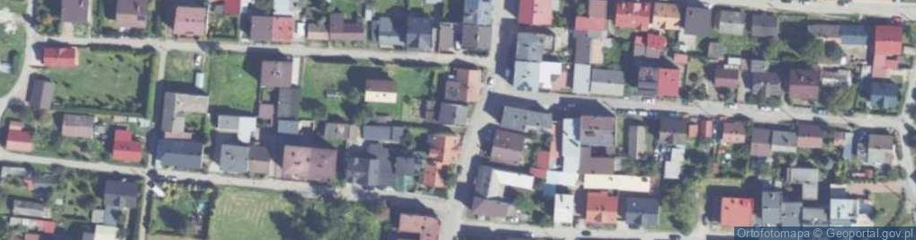 Zdjęcie satelitarne Zembrzyce ul.