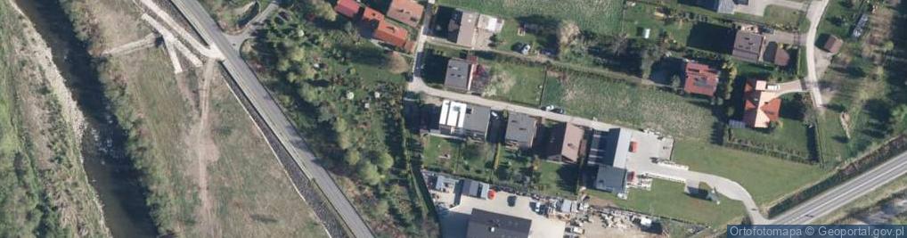 Zdjęcie satelitarne Zembrzyce ul.