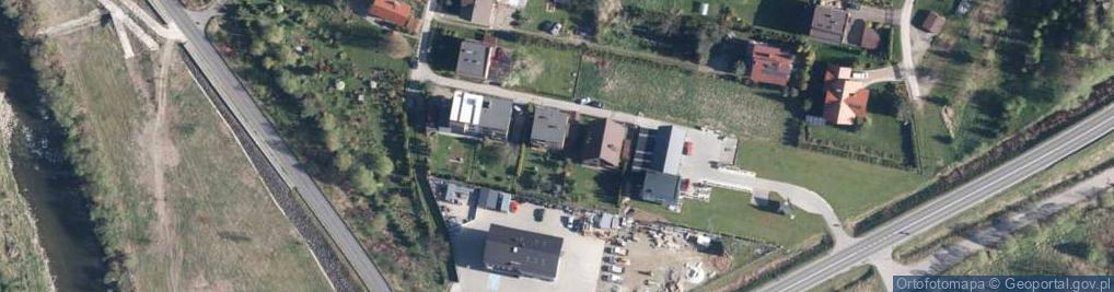 Zdjęcie satelitarne Zembrzyce ul.