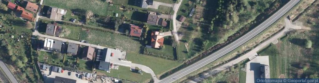 Zdjęcie satelitarne Zembrzyce ul.