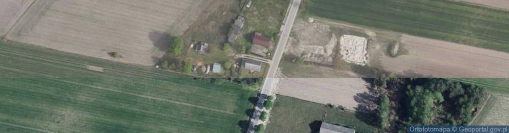 Zdjęcie satelitarne Żerocin ul.