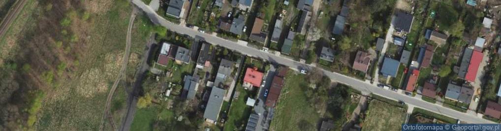 Zdjęcie satelitarne Zegrzanki ul.