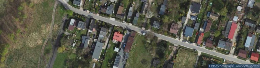 Zdjęcie satelitarne Zegrzanki ul.