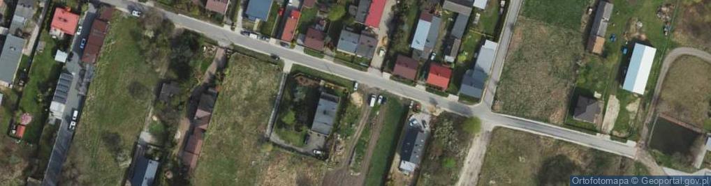Zdjęcie satelitarne Zegrzanki ul.