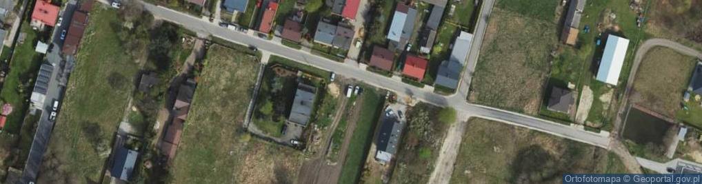 Zdjęcie satelitarne Zegrzanki ul.