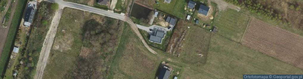Zdjęcie satelitarne Zegrzanki ul.