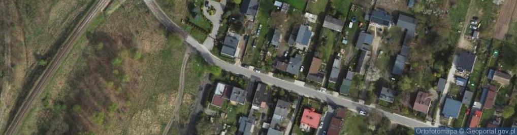 Zdjęcie satelitarne Zegrzanki ul.