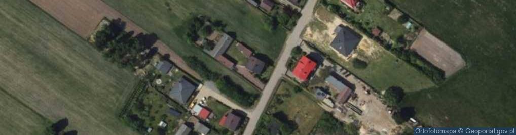 Zdjęcie satelitarne Zielona ul.