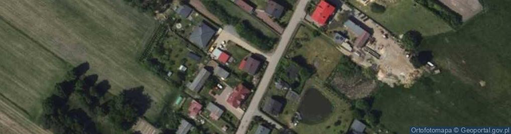 Zdjęcie satelitarne Zielona ul.