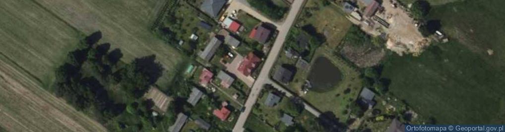 Zdjęcie satelitarne Zielona ul.