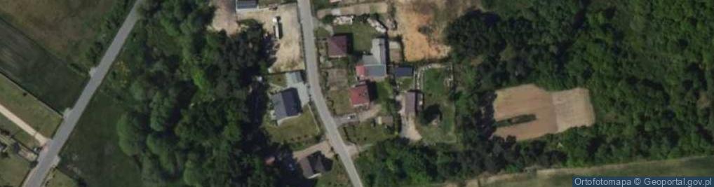 Zdjęcie satelitarne Zielona ul.