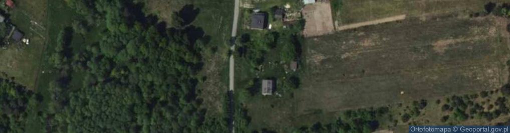 Zdjęcie satelitarne Zielona ul.