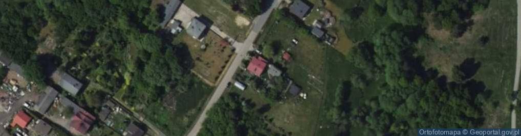 Zdjęcie satelitarne Zielona ul.