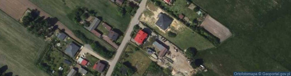 Zdjęcie satelitarne Zielona ul.