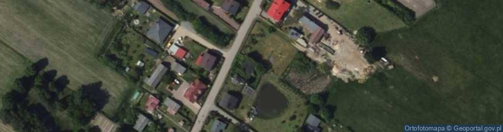 Zdjęcie satelitarne Zielona ul.
