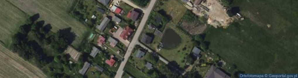 Zdjęcie satelitarne Zielona ul.