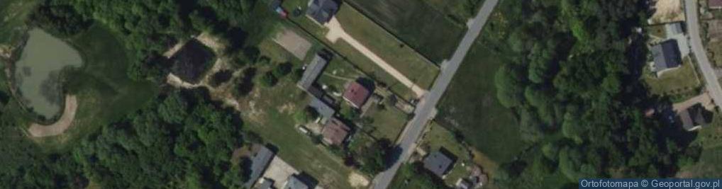 Zdjęcie satelitarne Zielona ul.