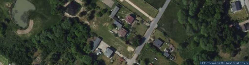 Zdjęcie satelitarne Zielona ul.