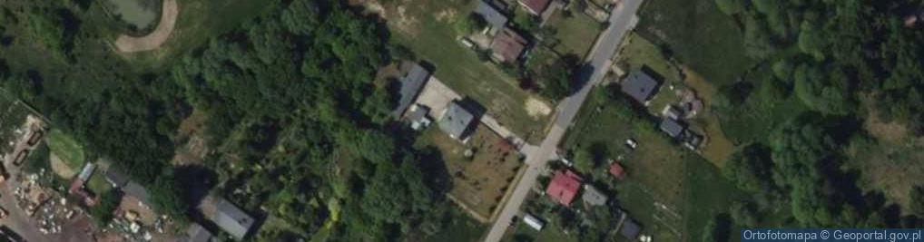 Zdjęcie satelitarne Zielona ul.